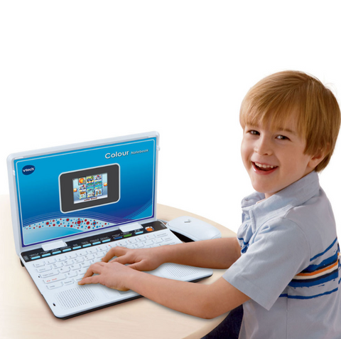 VTech Genius XL Color Pro Laptop Bilingue Silver