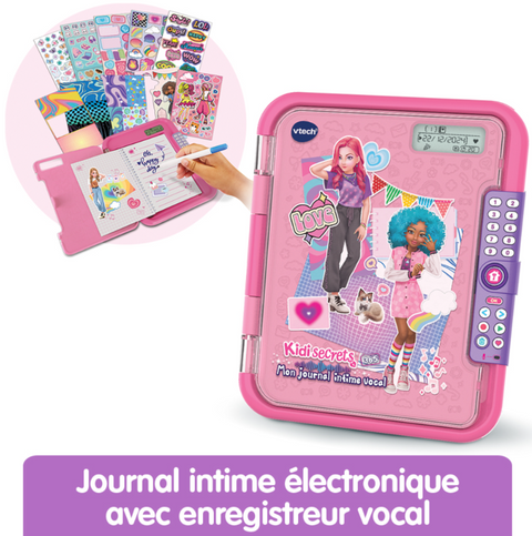VTech KidiSecrets 365 Mon Journal Intime Vocal