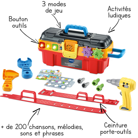 VTech Ma Super Boîte à Outils Interactive