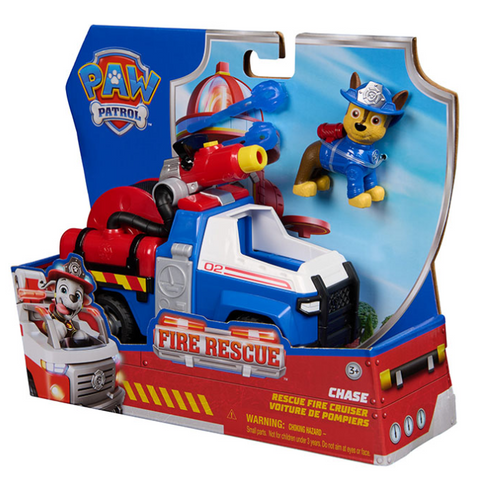 Paw Patrol Fire Rescue Large Vehicle Assorted