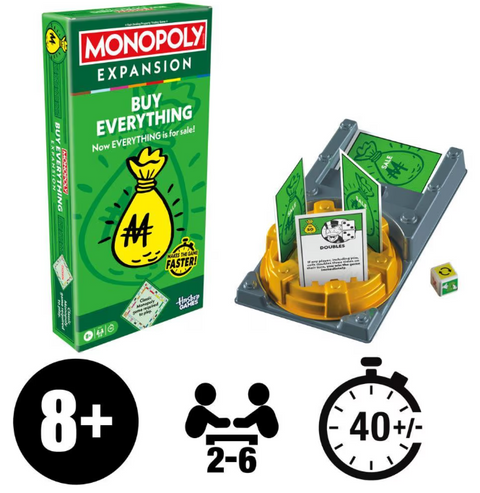 Monopoly Buy Everything Card Game
