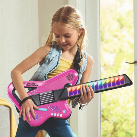 VTech Kidi Guitare Superstar Rose