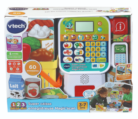 VTech Super Caisse Enregistreuse Magic'scan
