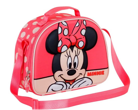 Disney Minnie Mouse Bobblehead 3D Lunch Bag