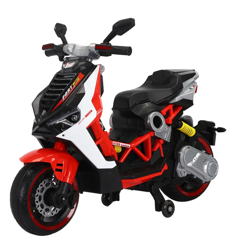 Battery Powered BXV6RR Red Bike Ride-On 12V