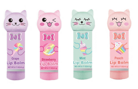 Hot Focus Critter Rainbow Lip Balm