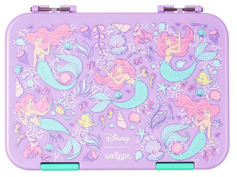 Smiggle Disney Princess Little Mermaid Bento Lunch Box