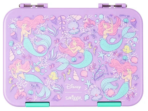 Smiggle Disney Princess Little Mermaid Backpack 42cm School Set