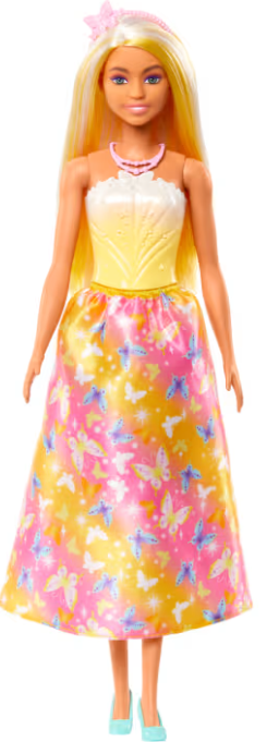 Barbie Royal Doll Butterfly-Print Skirt And Accessories