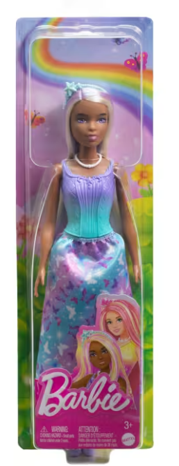 Barbie Royal Doll Butterfly-Print Skirt And Accessories