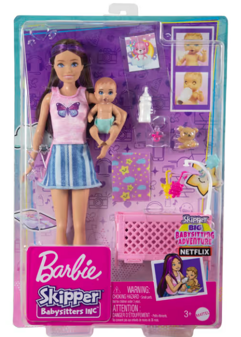 Barbie Skipper Babysitters Inc Doll and Accessories Assorted