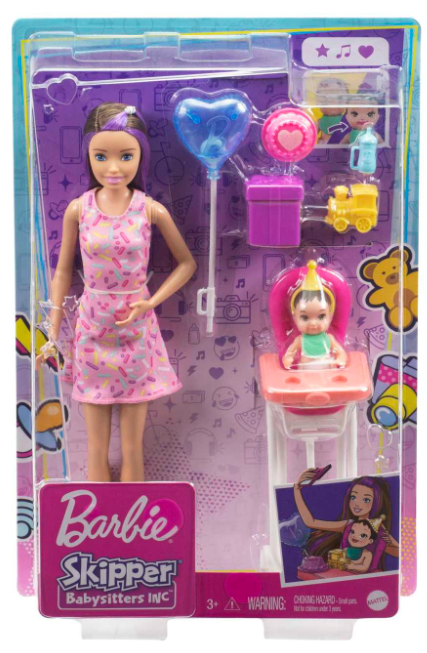 Barbie Skipper Babysitters Inc Doll and Accessories Assorted