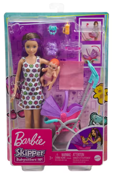 Barbie Skipper Babysitters Inc Doll and Accessories Assorted