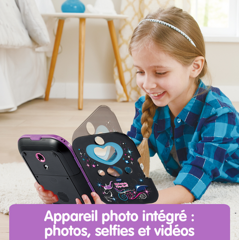 VTech KidiSecrets Selfie Music 2.0 Noir