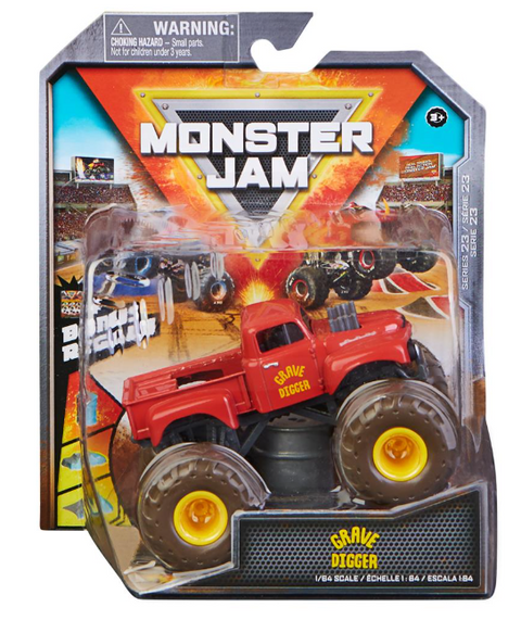 Monster Jam 1:64 Scale Die-Cast Monster Truck Assorted