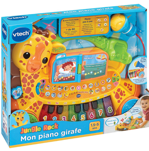 VTech Jungle Rock Mon Piano Girafe