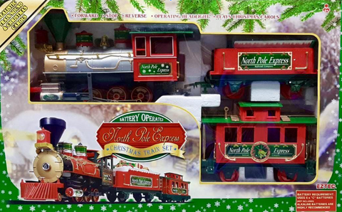 Eztec North Pole Express Train Set 22 Pieces