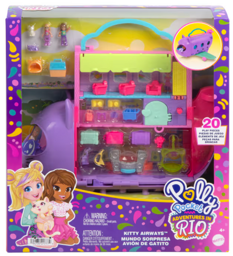 Polly Pocket Kitty Airways Playset