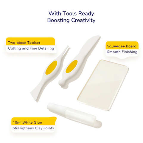 Mideer Creative Clay Set Bizarre Park