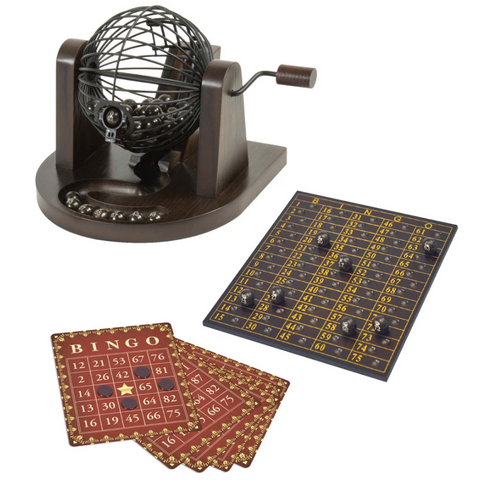 Ambassador Games Craftsman Deluxe Wooden Bingo Set