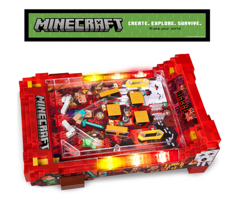 Ambassador Games Minecraft Arcade Nether Pinball