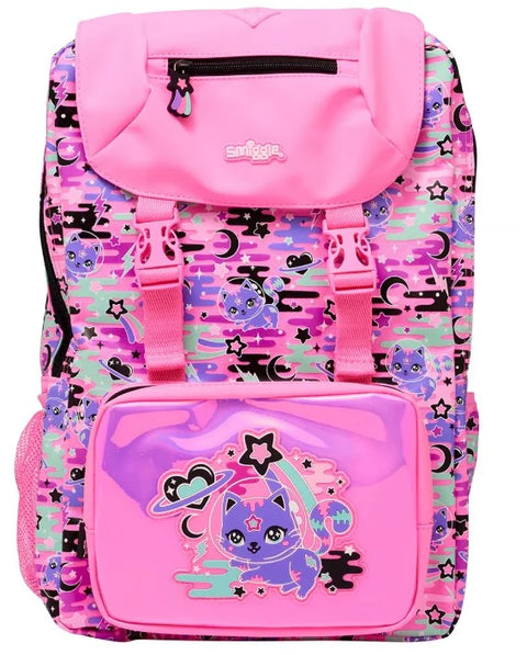 Smiggle Away Foldover Pink Backpack 45cm