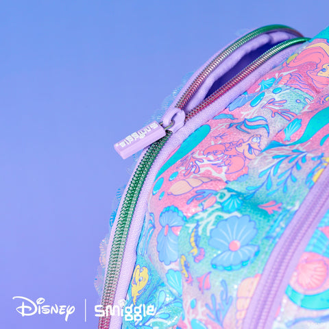 Smiggle Disney Princess Little Mermaid Backpack 42cm School Set