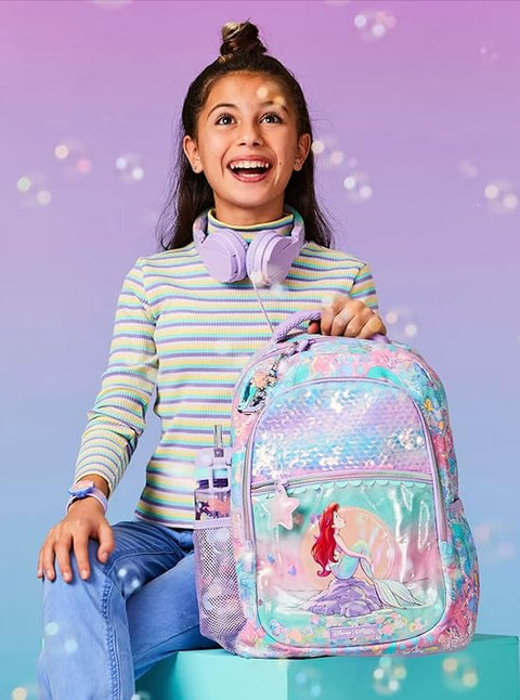 Smiggle Disney Princess Little Mermaid Backpack 42cm School Set