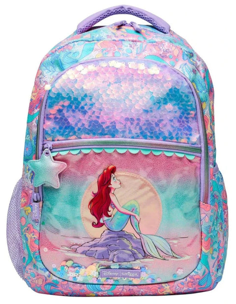 Smiggle Disney Princess Little Mermaid Backpack 42cm School Set