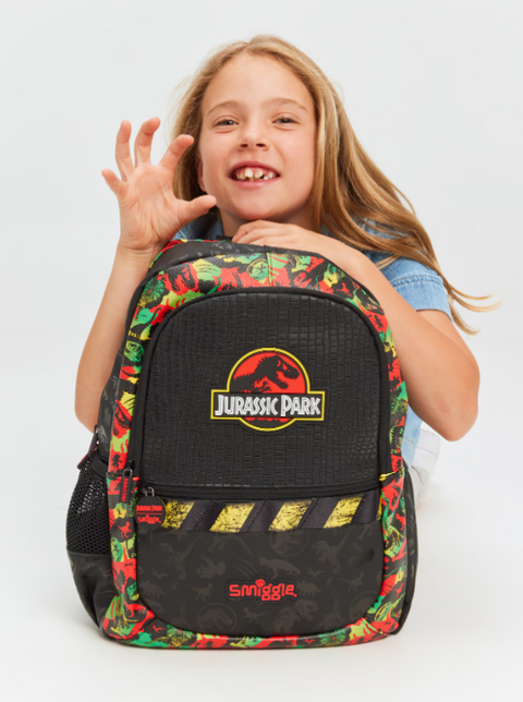 Smiggle Jurassic Park Classic Backpack 42cm