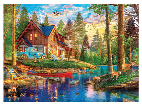 Anatolian Puzzle Summer Cabin 4000 Pieces