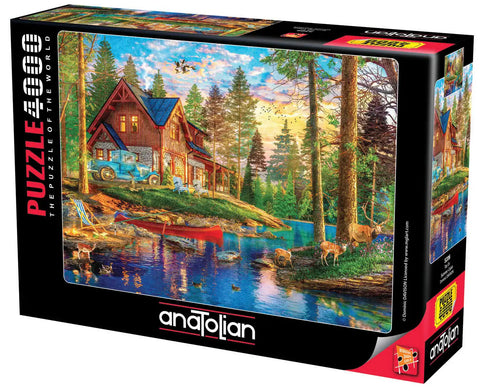 Anatolian Puzzle Summer Cabin 4000 Pieces