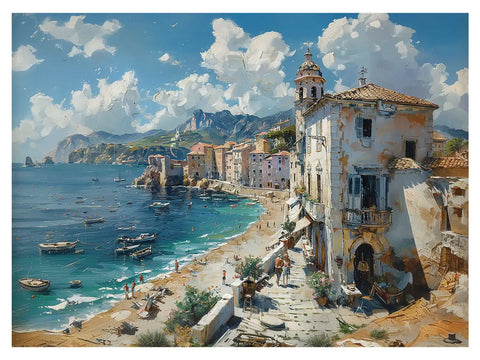 Anatolian Puzzle The Village By The Sea 1000 Pieces