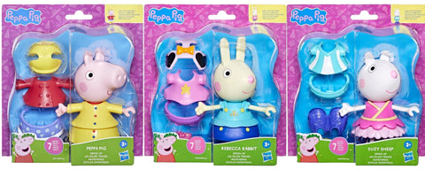 Hasbro Peppa Pig Dress Up Figure With Accessories 15cm