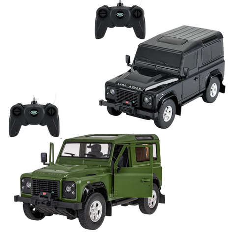 Rastar 1:24 Land Rover Defender R/C Black-Green