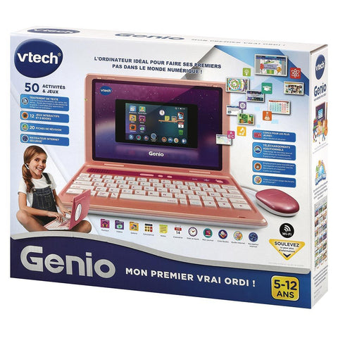 VTech Genio, Mon Premier Vrai Ordi Rose!