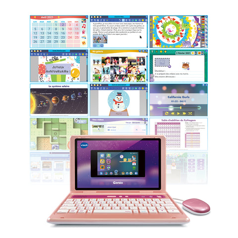 VTech Genio, Mon Premier Vrai Ordi Rose!