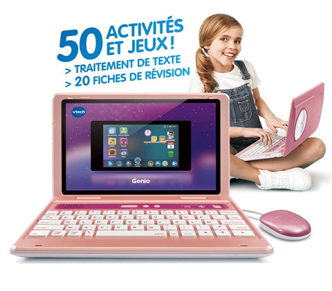 VTech Genio, Mon Premier Vrai Ordi Rose!