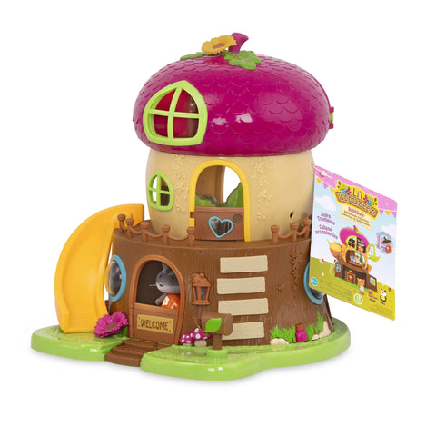 Li'l Woodzeez Acorn Treehouse Playhouse with Bobblehead Character