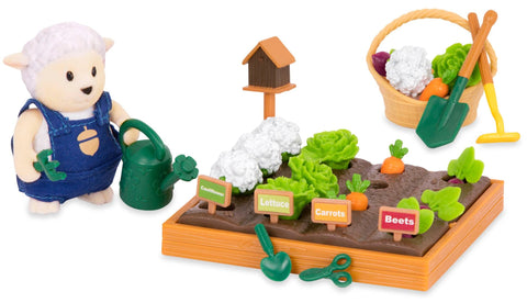 Li'l Woodzeez Garden Set Miniature Playset