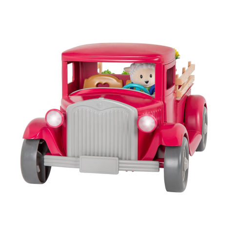 Li'l Woodzeez Farmer’s Market Truck Truck Playset