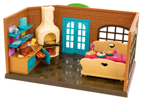 Li'l Woodzeez Pass-the-pasta Restaurant Playset