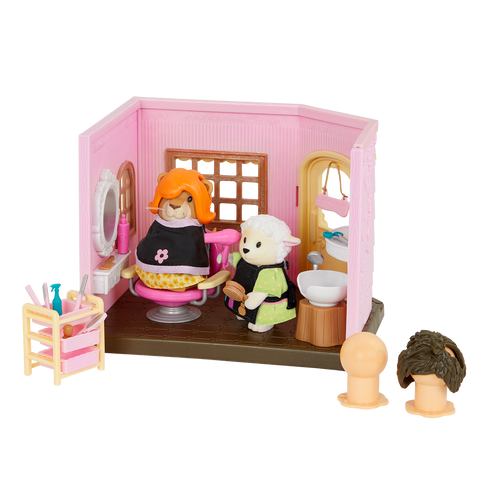 Li'l Woodzeez Baabaa Spa & Hair Salon Playset