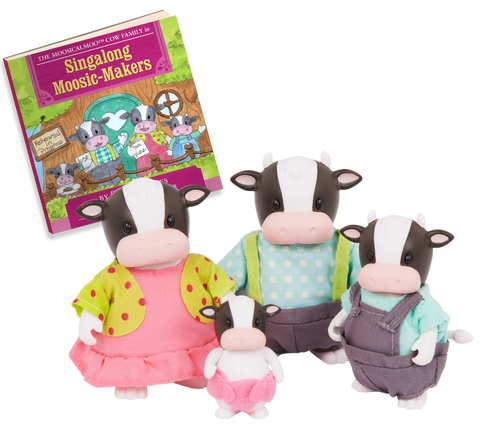 Li'l Woodzeez The Moosicalmoo Cows