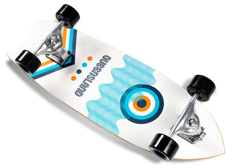 Yvolution Delta 30″ Fishtail Cruiser Skateboard 8+ Years