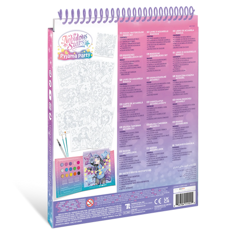 Nebulous Stars Pyjama Party Magic Watercolor Book Set