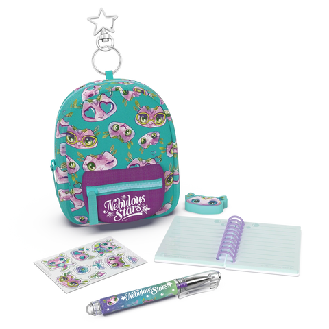 Nebulous Stars Mini Backpack Stationery Set Assorted