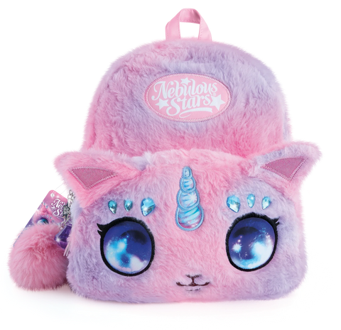 Nebulous Stars Fuzzy Backpack Purse Stella