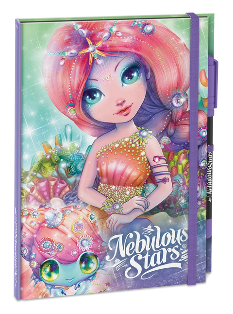 Nebulous Stars Deluxe Black Notebook Assorted