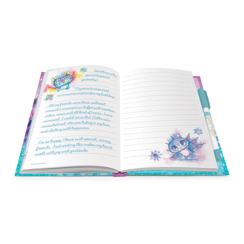 Nebulous Stars Deluxe White Notebook